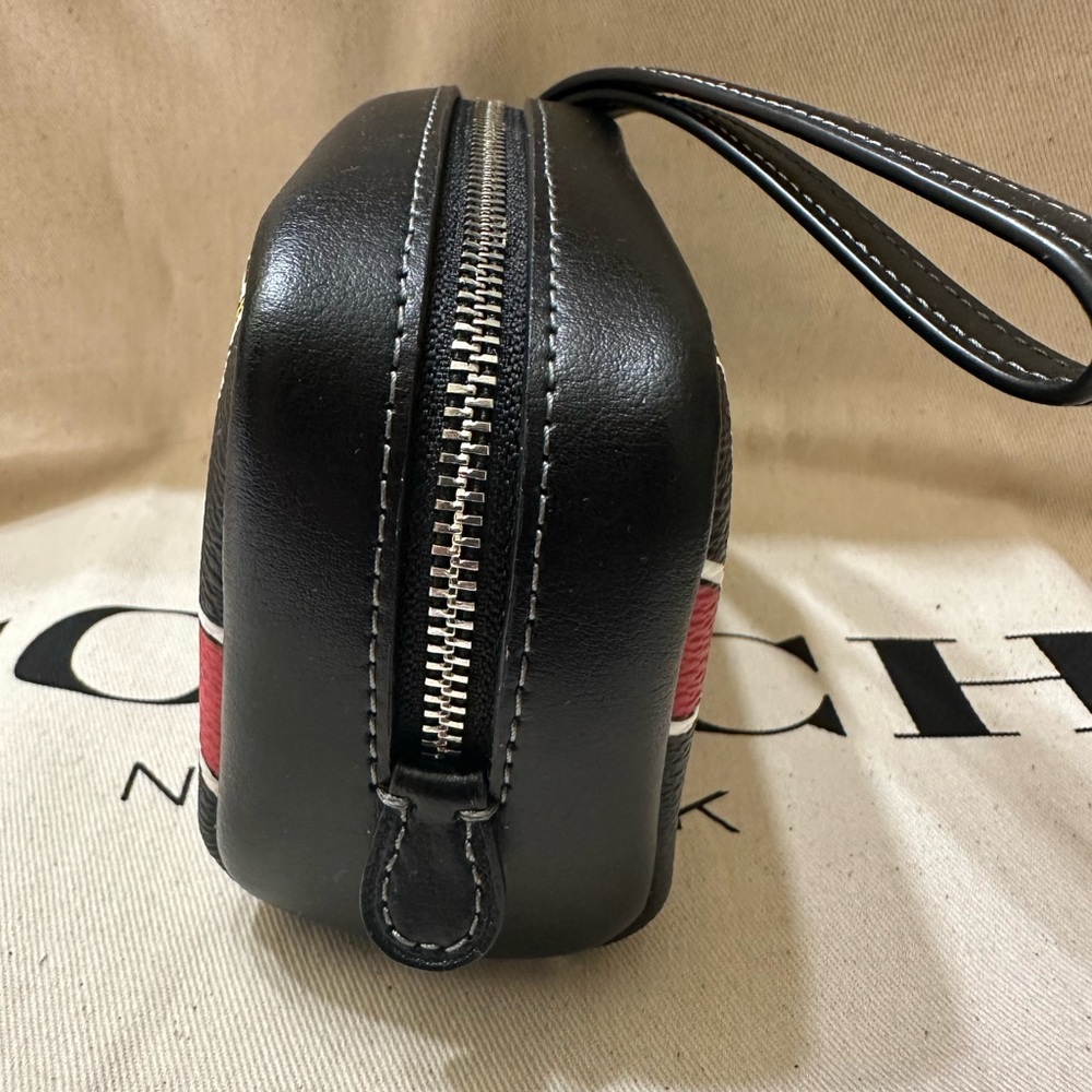 Coach Heart Bolt Pouch Wristlet - Picture 5 of 10